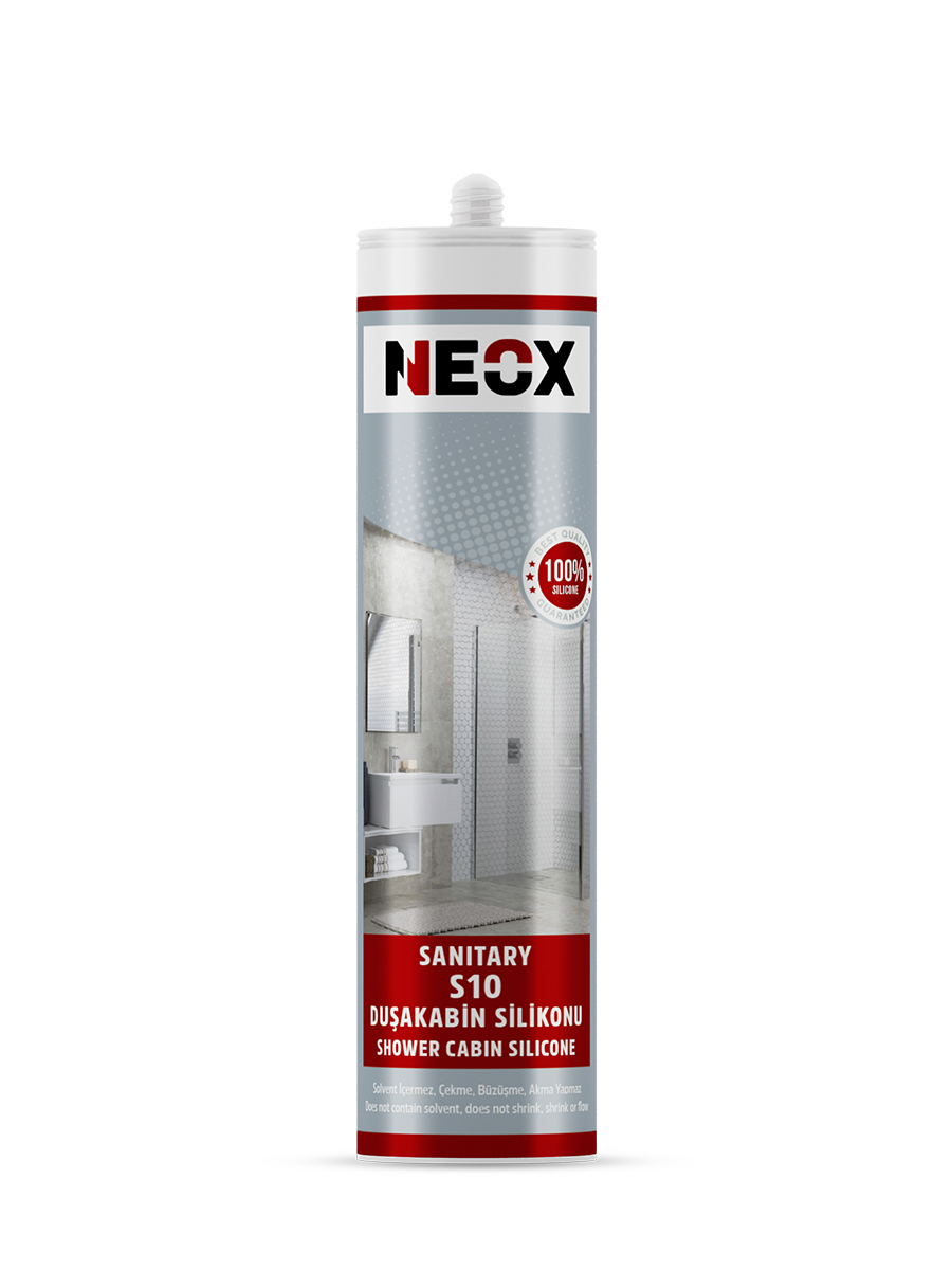 NEOX S10 SANİTARY DUŞAKABİN SİLİKONU